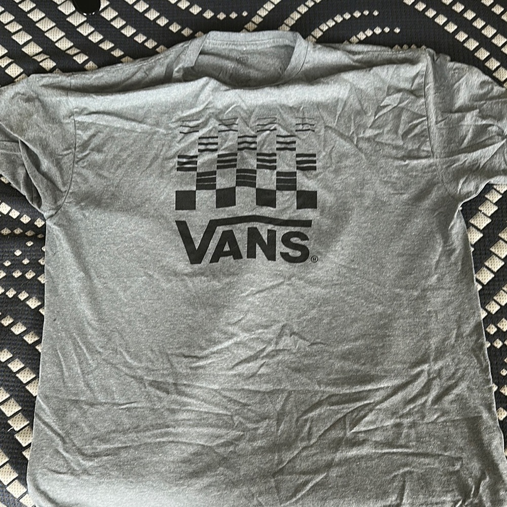 Vans Gray Graphic T-Shirt